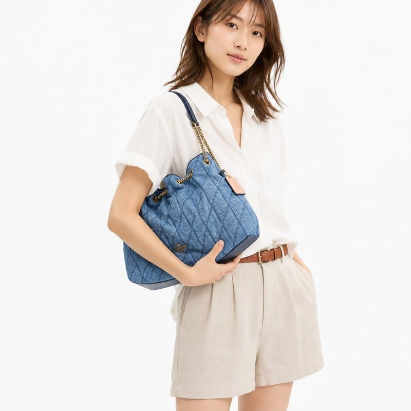 コーチ COACH　エヴリン ショルダー バッグ・キルティング　CDC02 IMTYV