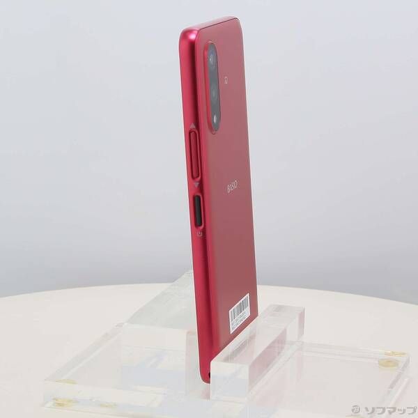 中古】BASIO active3 64GB レッド KYG04 au SIMフリー - メルカリ
