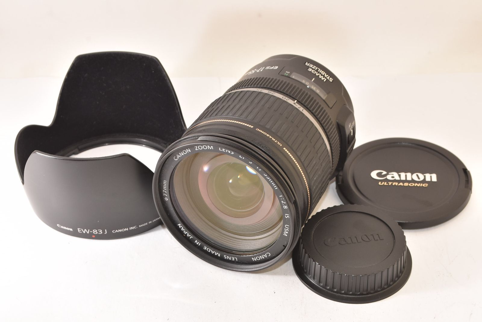☆ジャンク品☆ Canon キャノン EF-S 17-55mm F2.8 IS USM J2607082