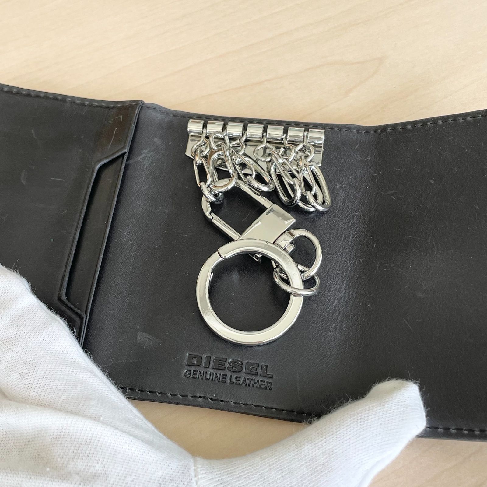 ディーゼル キーケース 新品未使用 新品 並行輸入品 訳あり品 DIESEL ディーゼル キーケース X04759 T8013