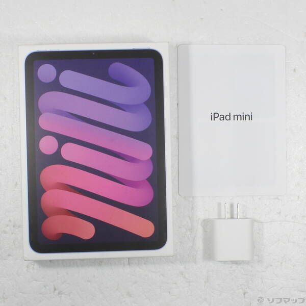 iPad mini 第6世代 64GB パープル SIMフリー 中古 - メルカリ