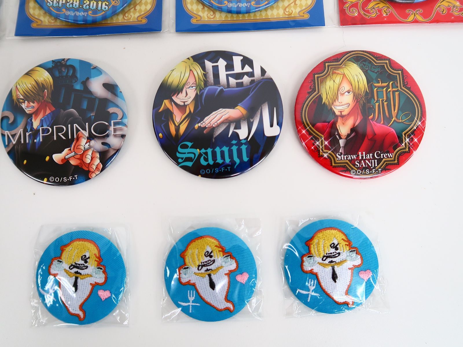 12点セット ワンピース ONE PIECE サンジ 缶バッジ - メルカリ