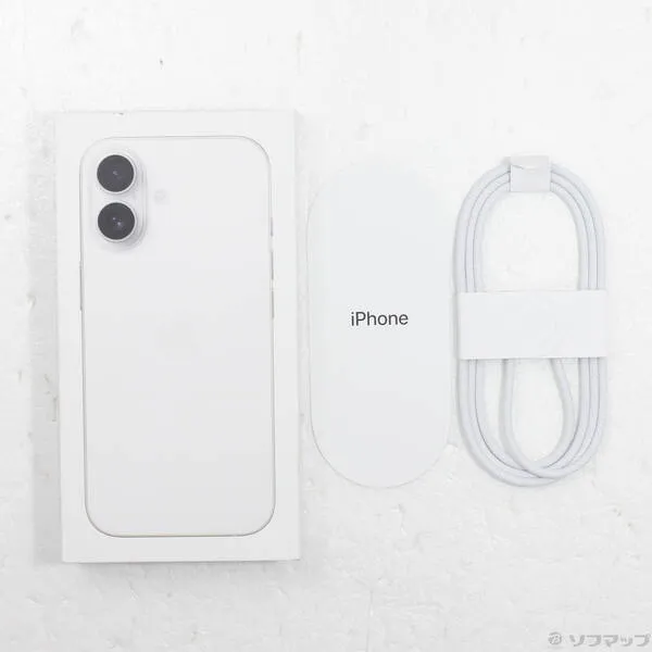 ソフマップ 〔中古品〕 iPhone17 256GB ホワイト MG684J／A SIMフリー