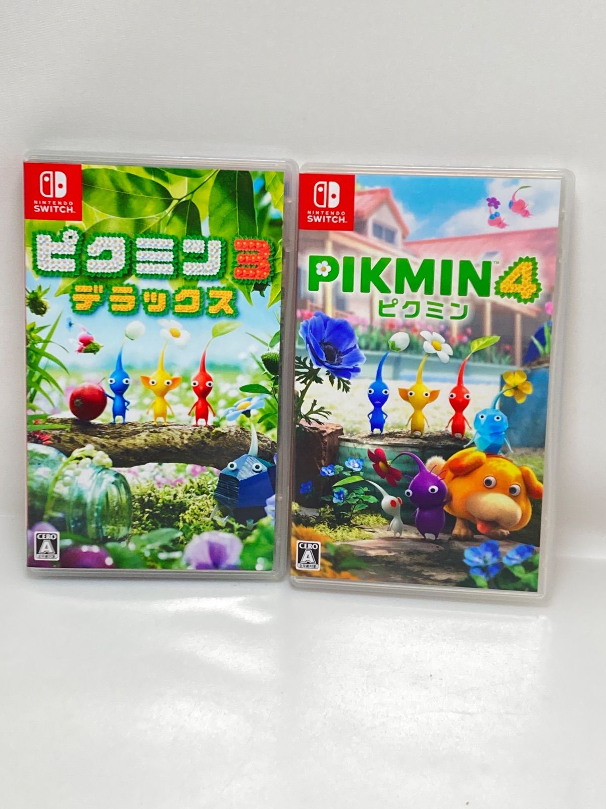 Switch　ピクミン3デラックス　ピクミン4　まとめ売り Nintendo 任天堂 Switch ピクミン3 デラックス / ピクミン4 2本まとめ