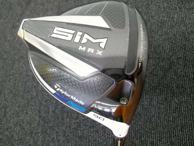 中古 ドライバー テーラーメイド SIM MAX/TENSEI BLUE TM 50(JP)レンチナシ/S/9[1298]■松山店