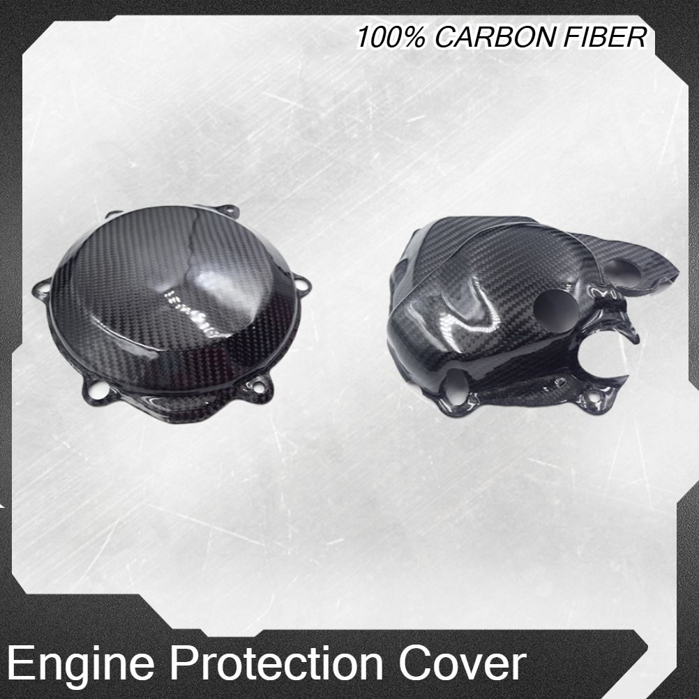 ホンダ CRF450R 2002-2007 用 カーボン柄 イグニッションクラッチカバー