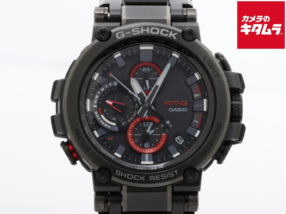 【中古】 【良品】 カシオ G-SHOCK ブラック MTG-B1000B-1AJF 樹脂