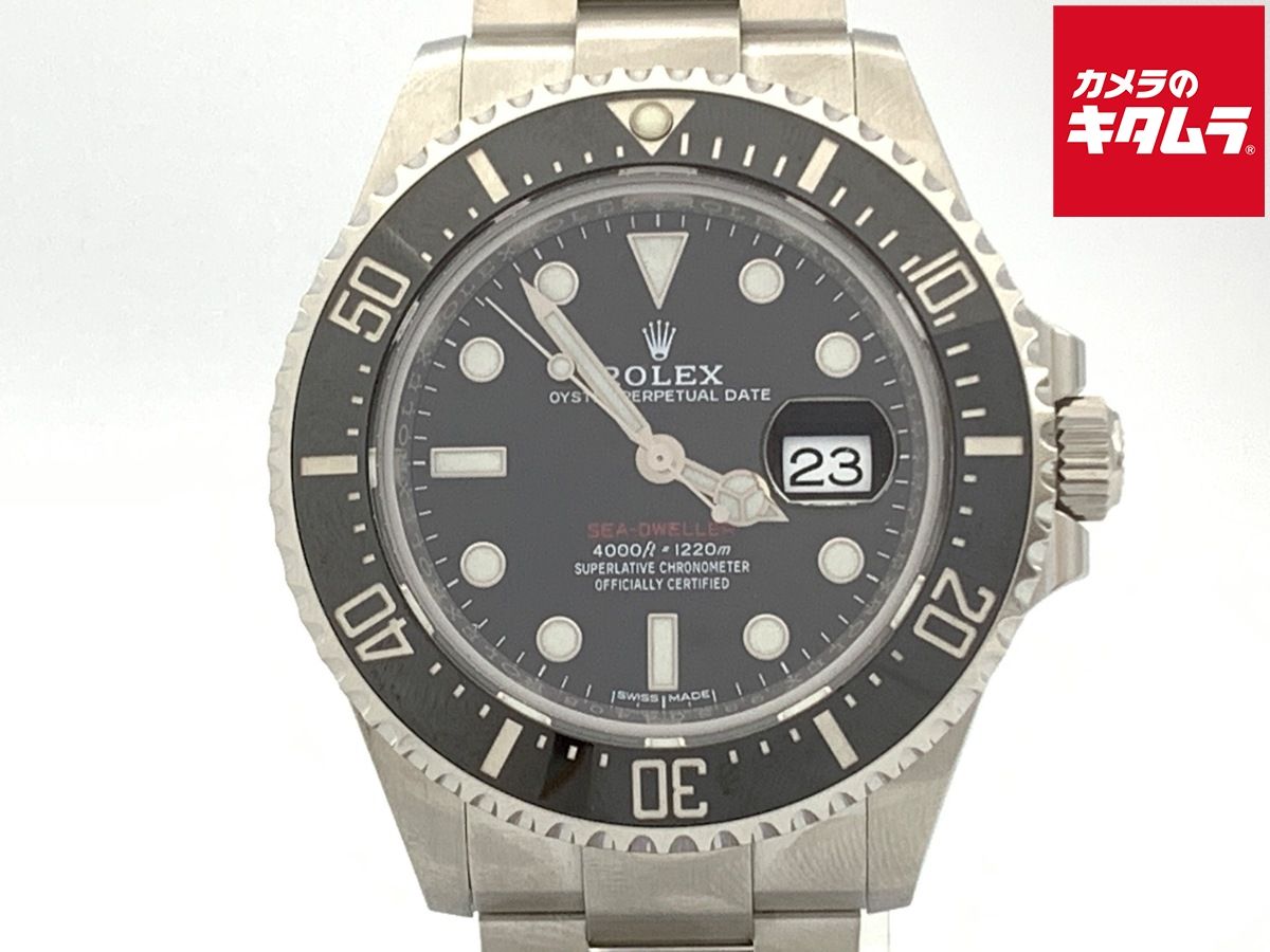 【中古】 【美品】 ロレックス(ROLEX) シードゥエラー ブラック 126600 ステンレス