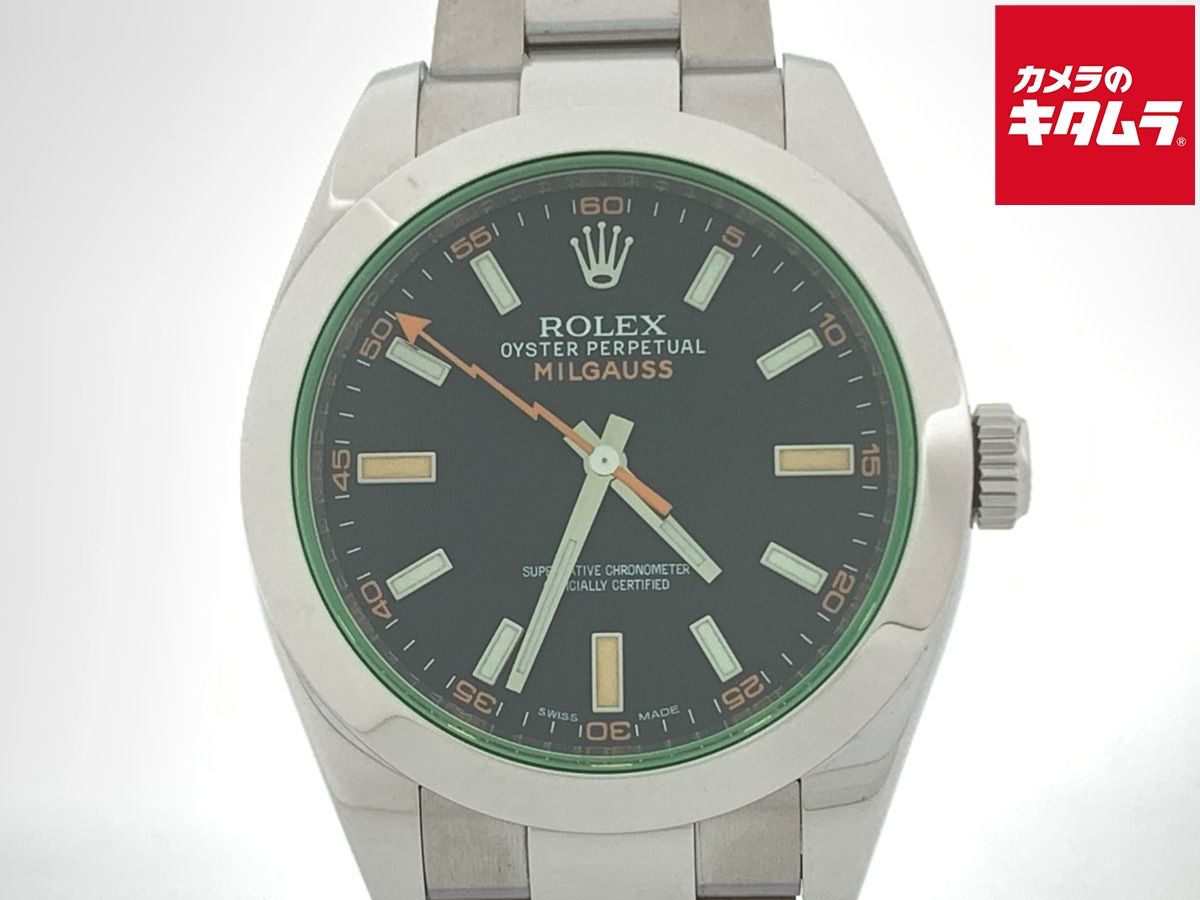 【中古】 【良品】 ロレックス(ROLEX) ミルガウス ブラック 116400GV ステンレス 685,568円