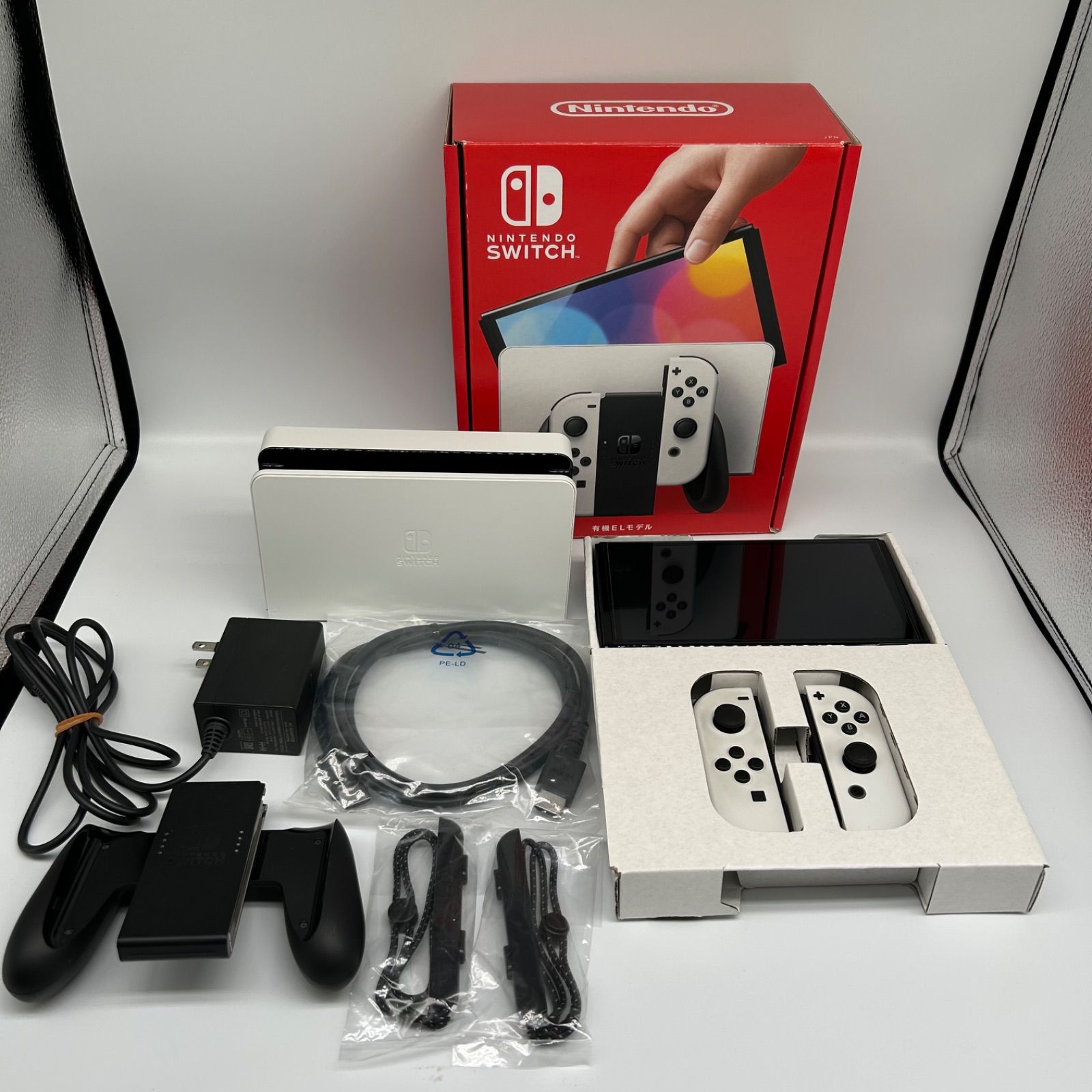 Nintendo Switch 有機EL モデル ホワイト 箱付き - メルカリ