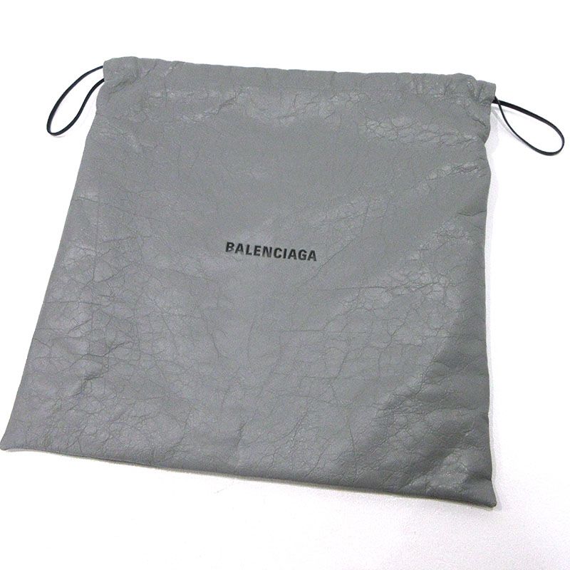 【三重本店】 中古 BALENCIAGA | バレンシアガ ショルダーバッグ ショッパーダストバッグ ラージ 811608 グレー 【122】 59,400円