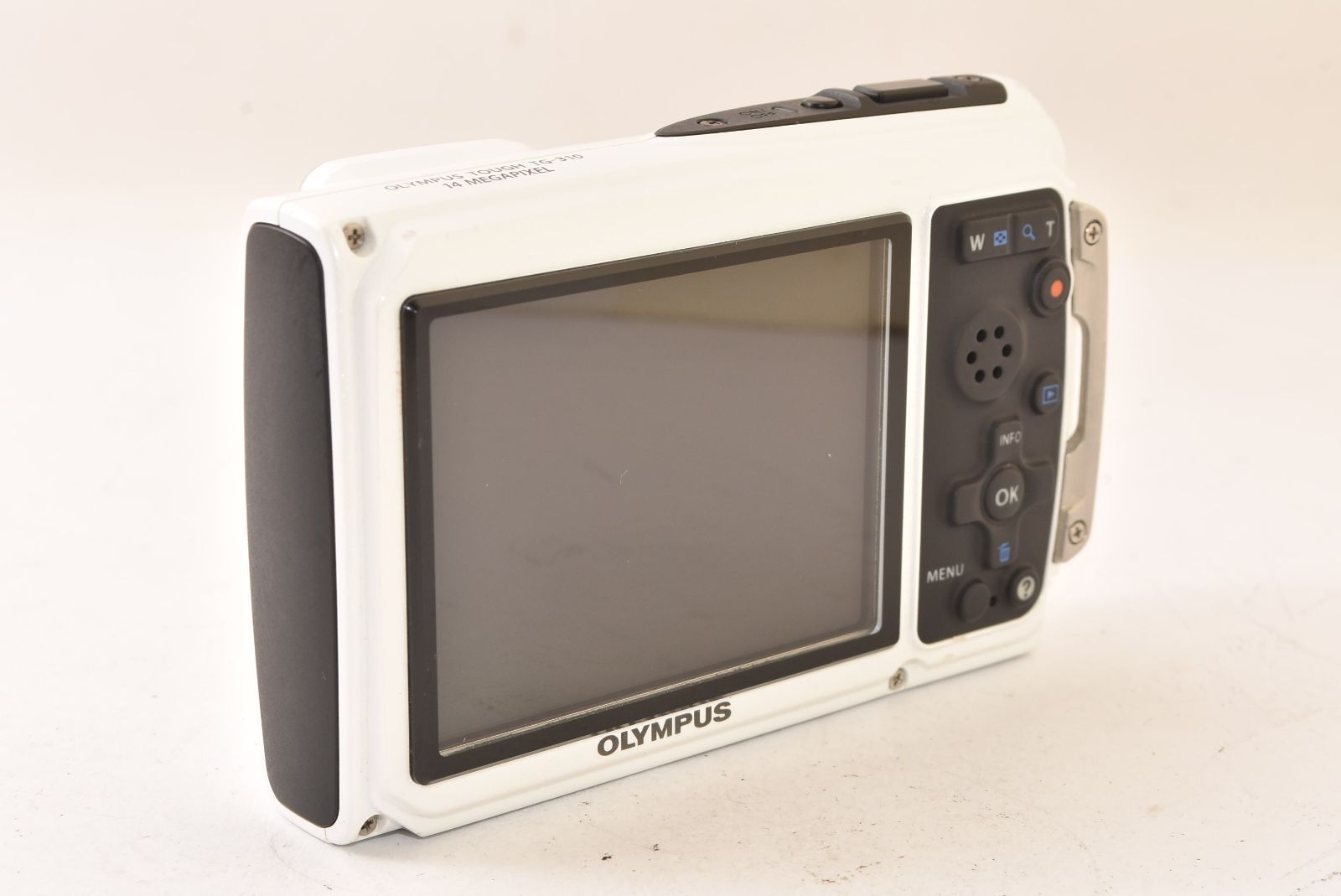 ☆ジャンク品☆ OLYMPUS オリンパス Tough TG-310 ホワイト コンパクト