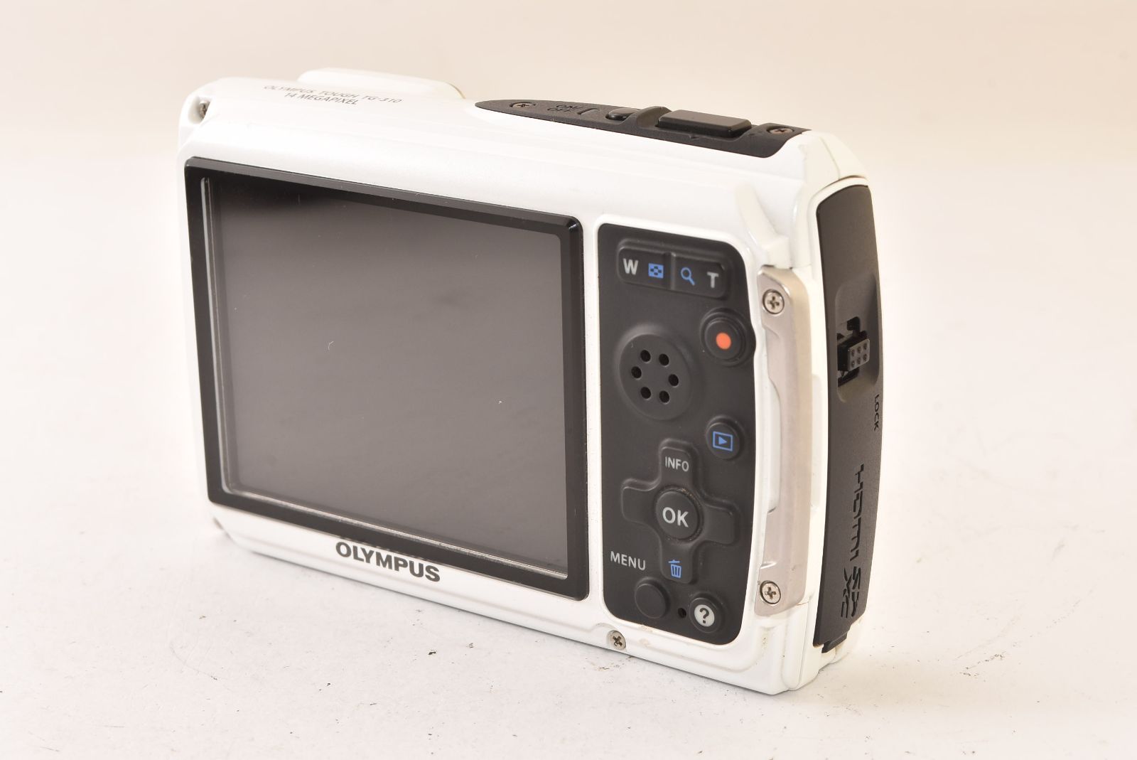 ☆ジャンク品☆ OLYMPUS オリンパス Tough TG-310 ホワイト コンパクト