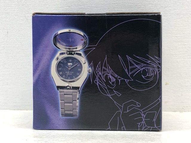 未開封☆名探偵コナン プラチナムザッカ リストウォッチ 腕時計型麻酔