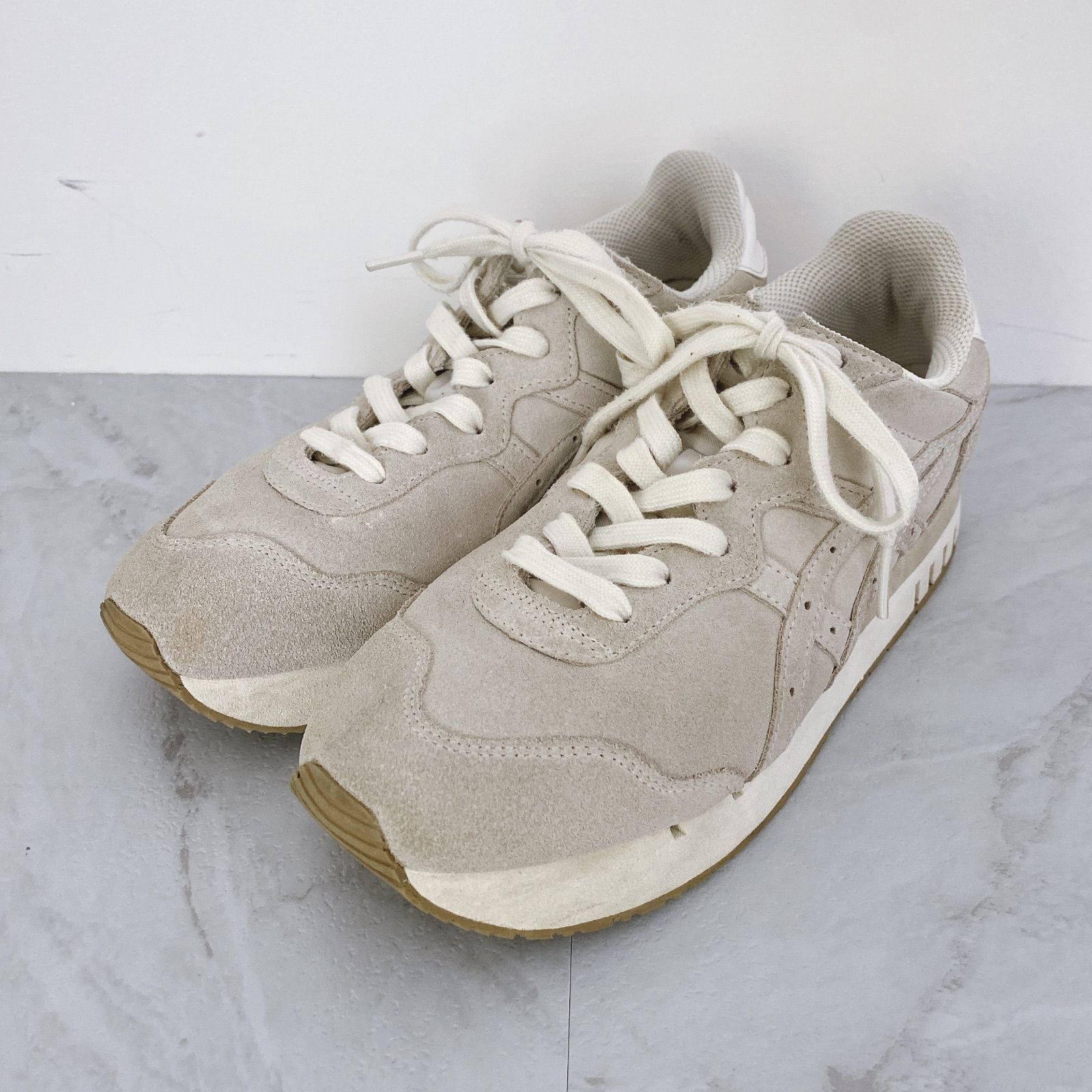 オニツカタイガー X-CALIBER CREAM 25.0cm エクスカリバー ベージュ