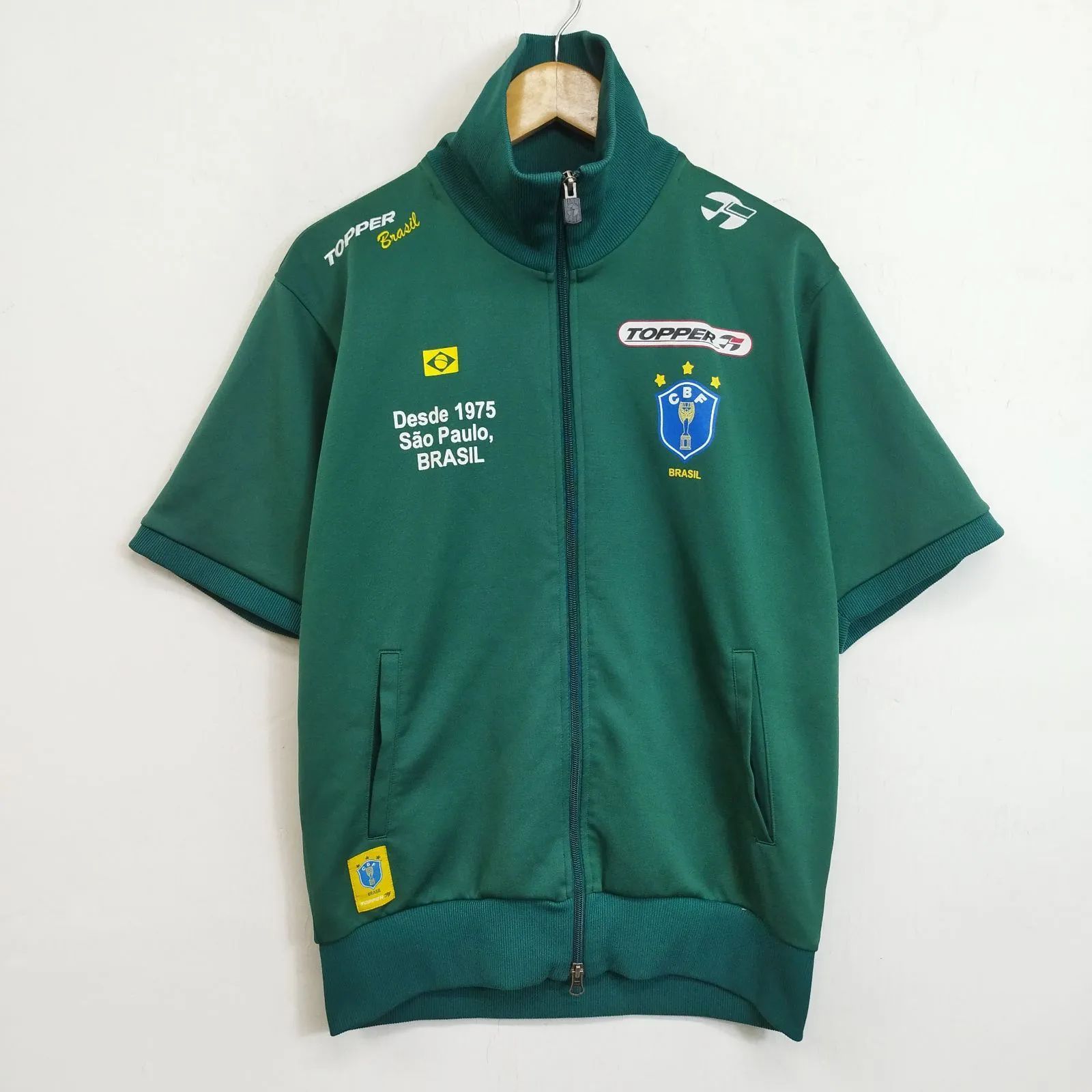 00s TOPPER トッパー ブラジル代表 オフィシャル ジャージ 半袖