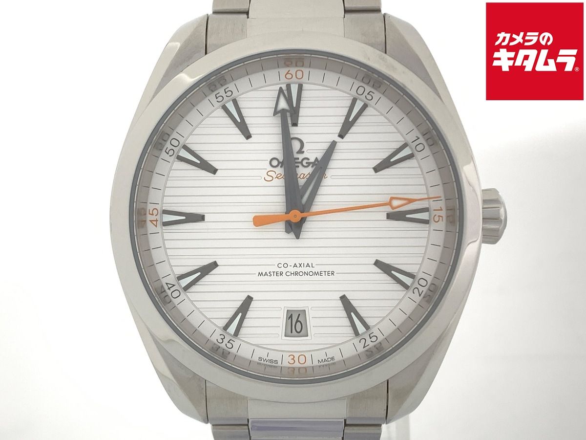 【中古】 【良品】 オメガ(OMEGA) シーマスター アクアテラ シルバー 220.10.41.21.02.001 ステンレススティール