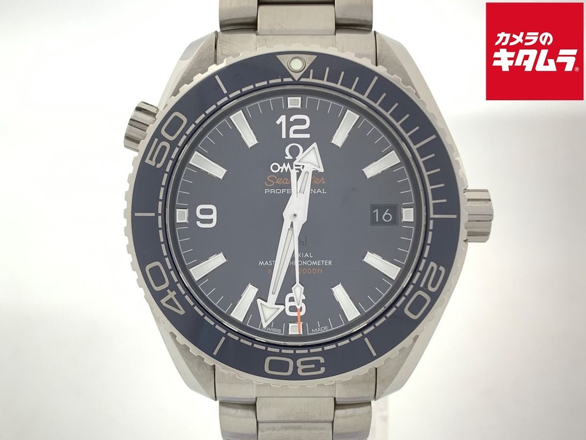 【中古】 【美品】 オメガ(OMEGA) シーマスター プラネットオーシャン ブルー 215.30.40.20.03.001 ステンレススティール