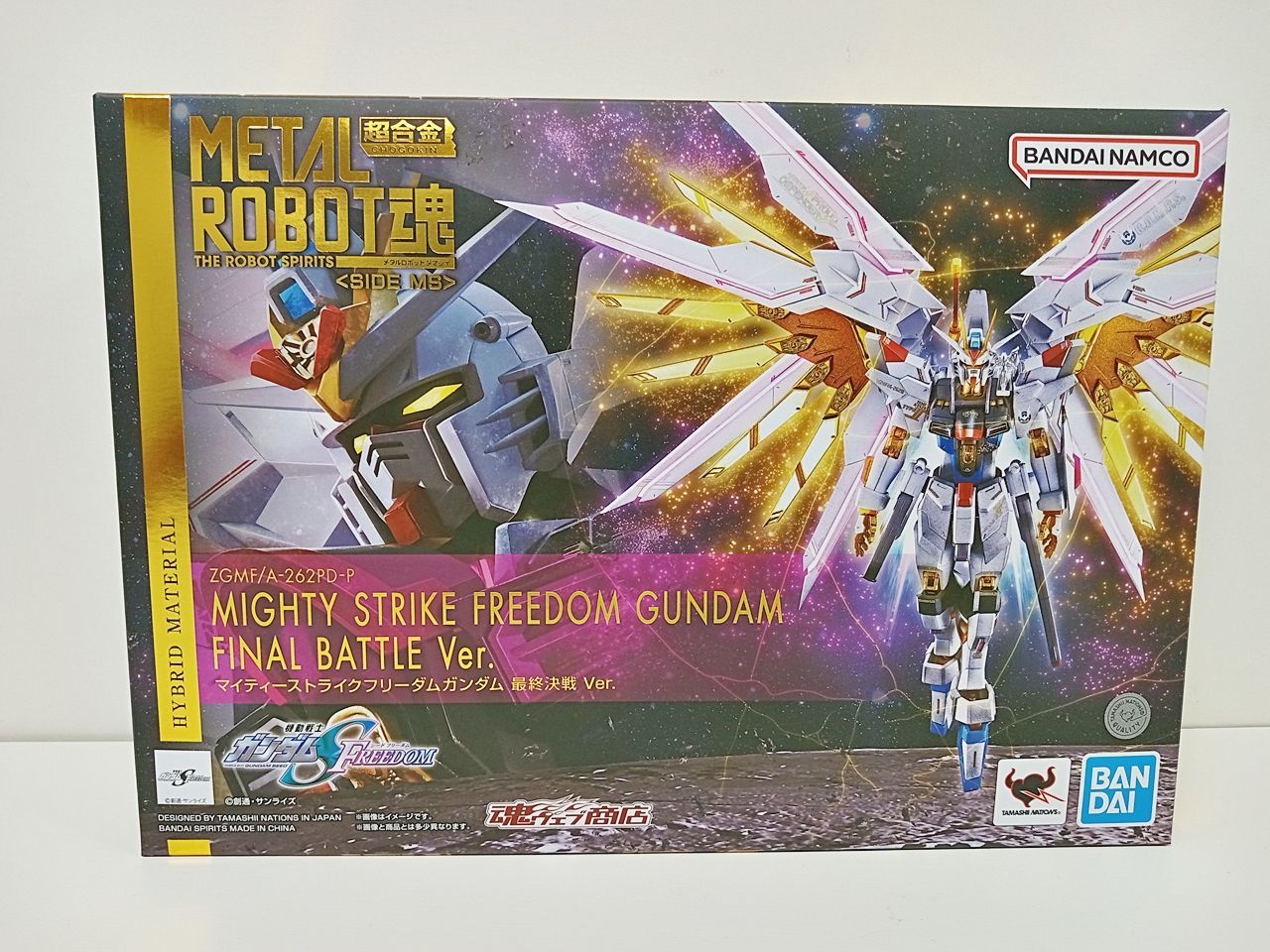 未開封 BANDAI SPIRITS バンダイスピリッツ METAL ROBOT魂 機動戦士ガンダムSEED FREEDOM マイティーストライクフリーダムガンダム 最終決戦 Ver. [M-7877] 14,910円