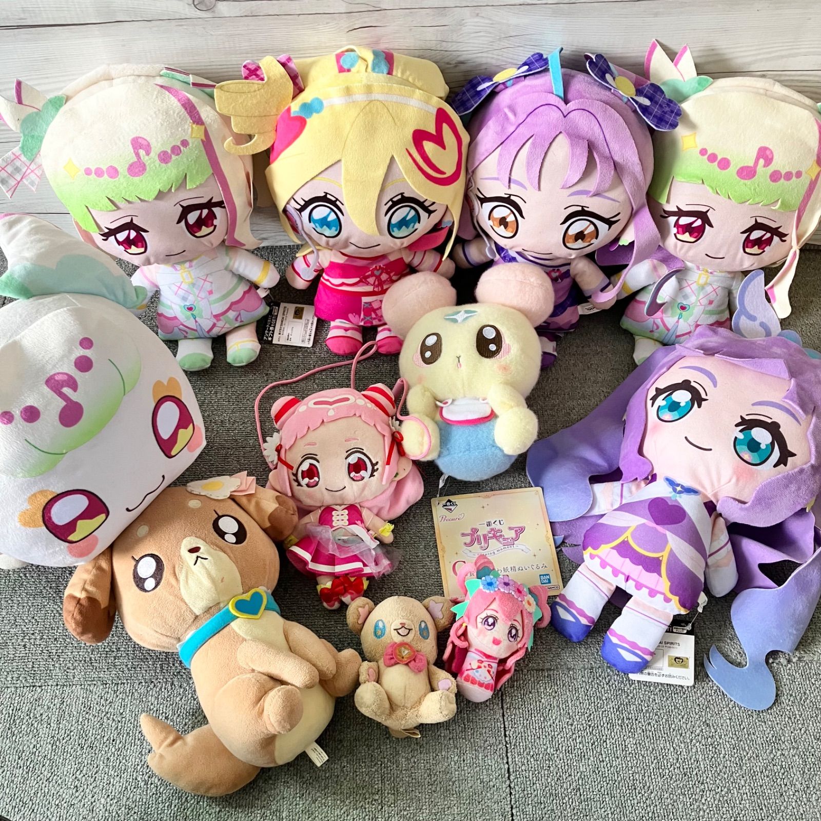 プリキュア ぬいぐるみ まとめ売り プリキュア ぬいぐるみ マスコット 大量まとめ売り 11点セット 一番