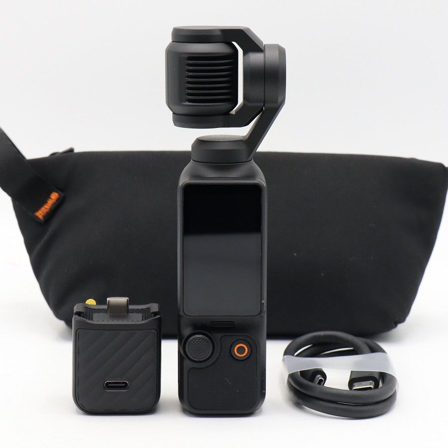 【美品】DJI Osmo Pocket 3 OP9923 3軸スタビライザー 1インチCMOSセンサー搭載 4K対応 ポケットジンバル アクションカメラ 本体