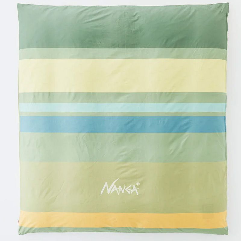 [ナンガ(NANGA)] DUVET COVER NANGA BORDERS D GRAY ダブル