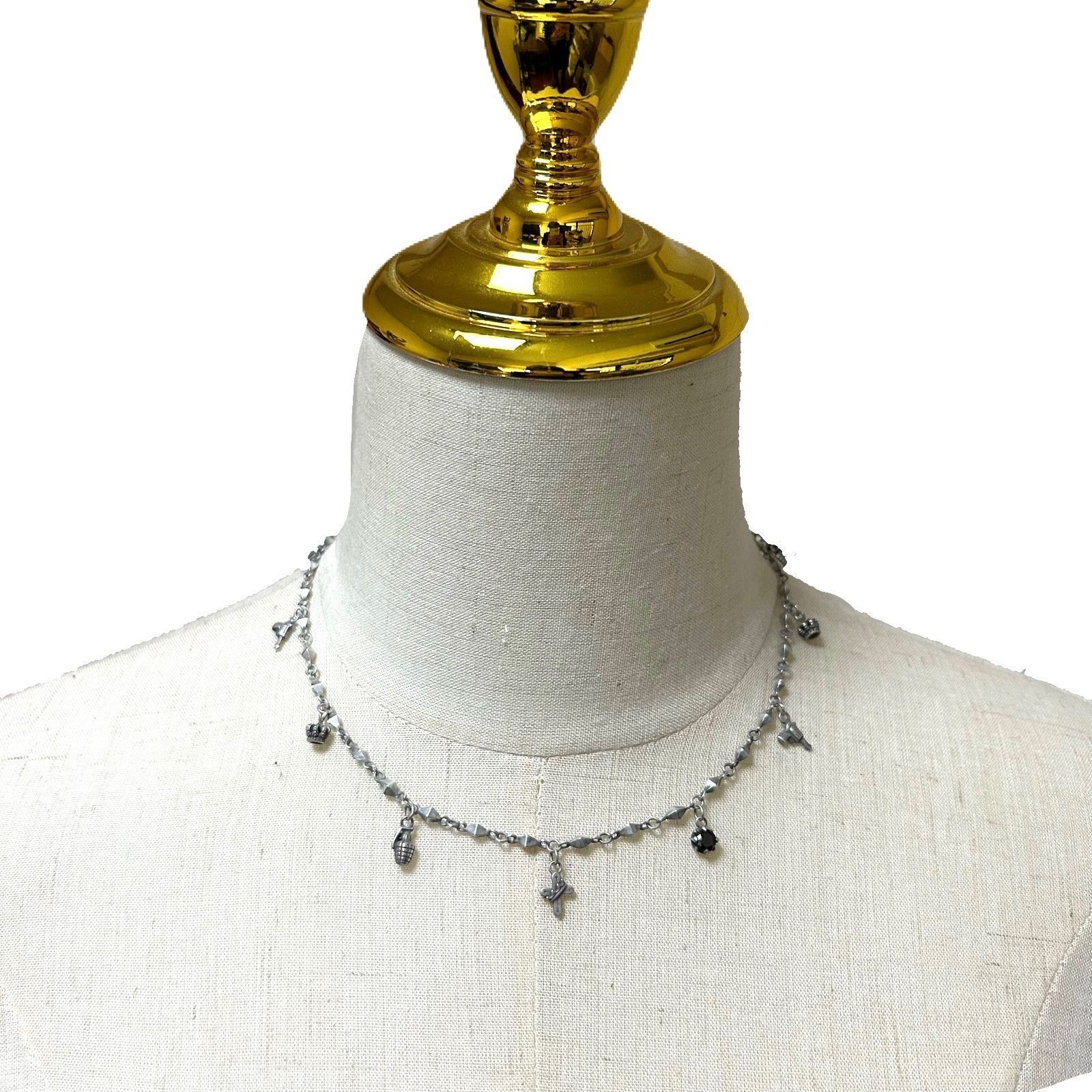美品】Justin Davis ジャスティンデイビス Charming Necklace