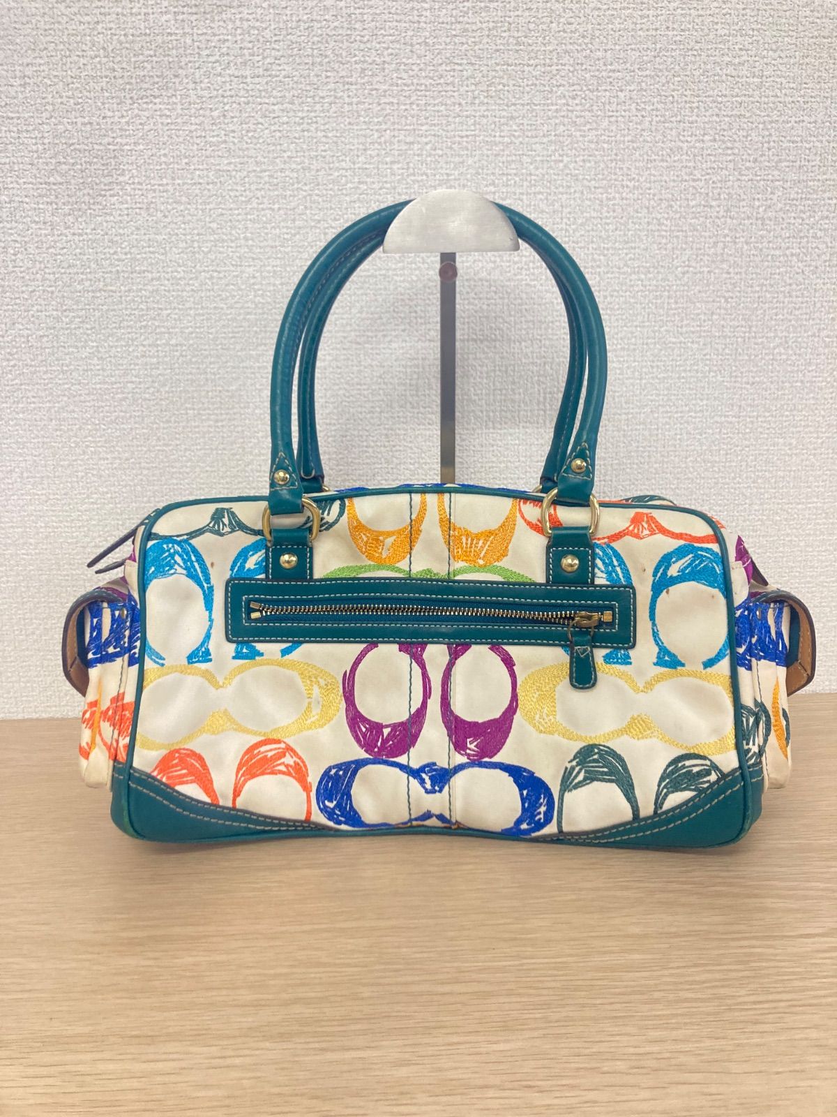 COACH コーチ スクリブル シグネチャー トートバッグ 1847 マルチ