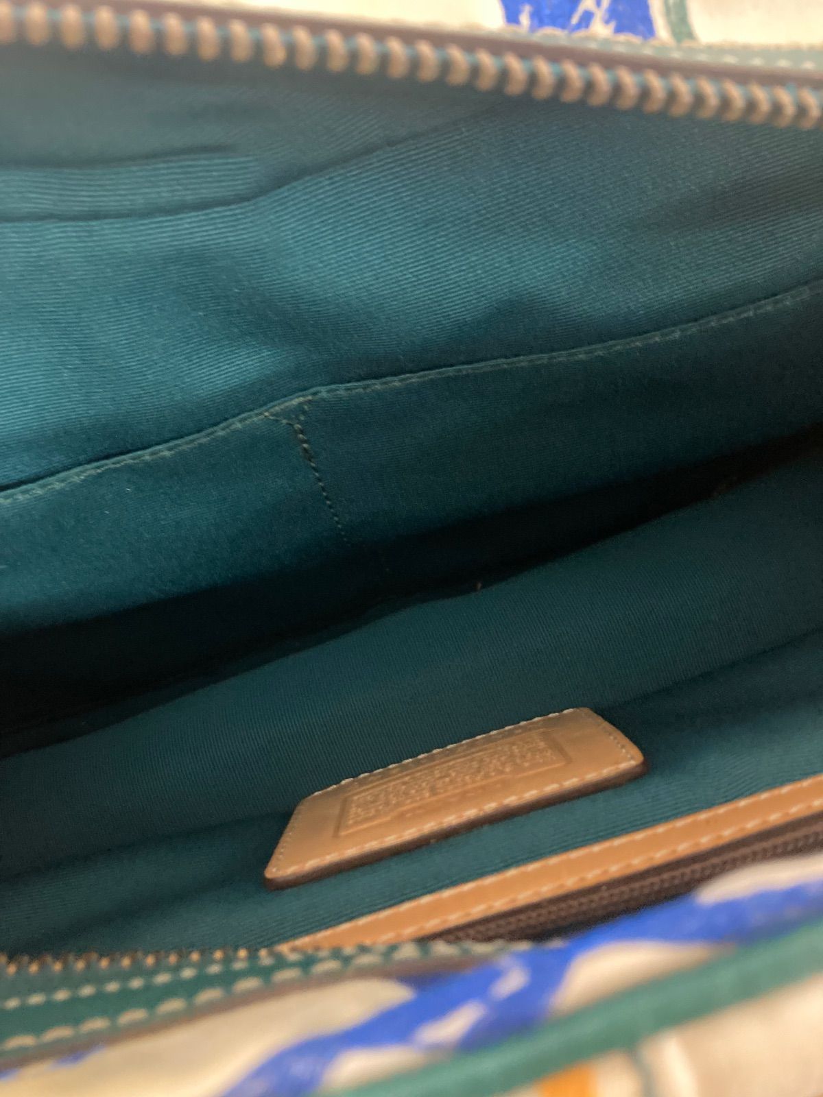 COACH コーチ スクリブル シグネチャー トートバッグ 1847 マルチ