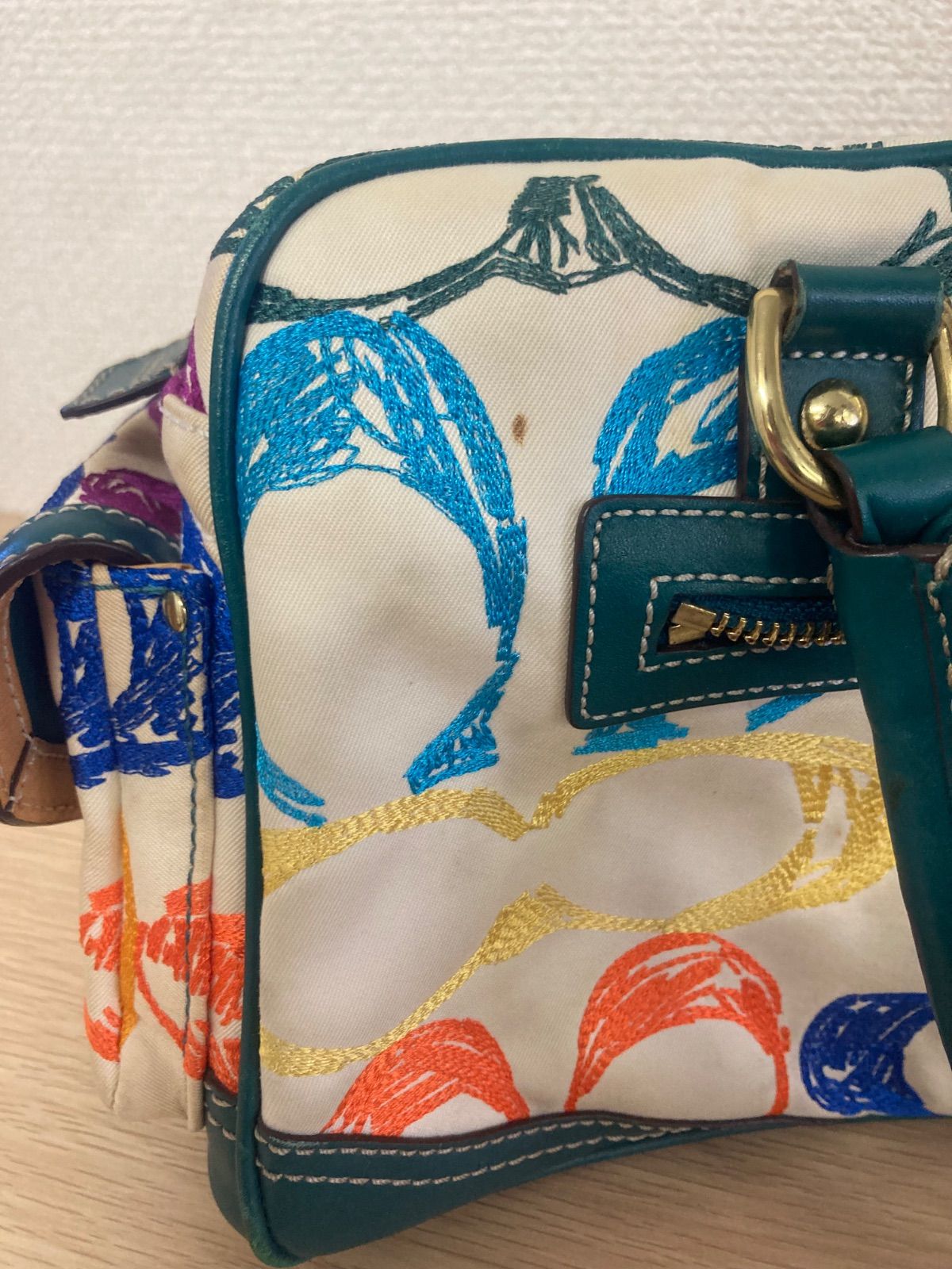 COACH コーチ スクリブル シグネチャー トートバッグ 1847 マルチ