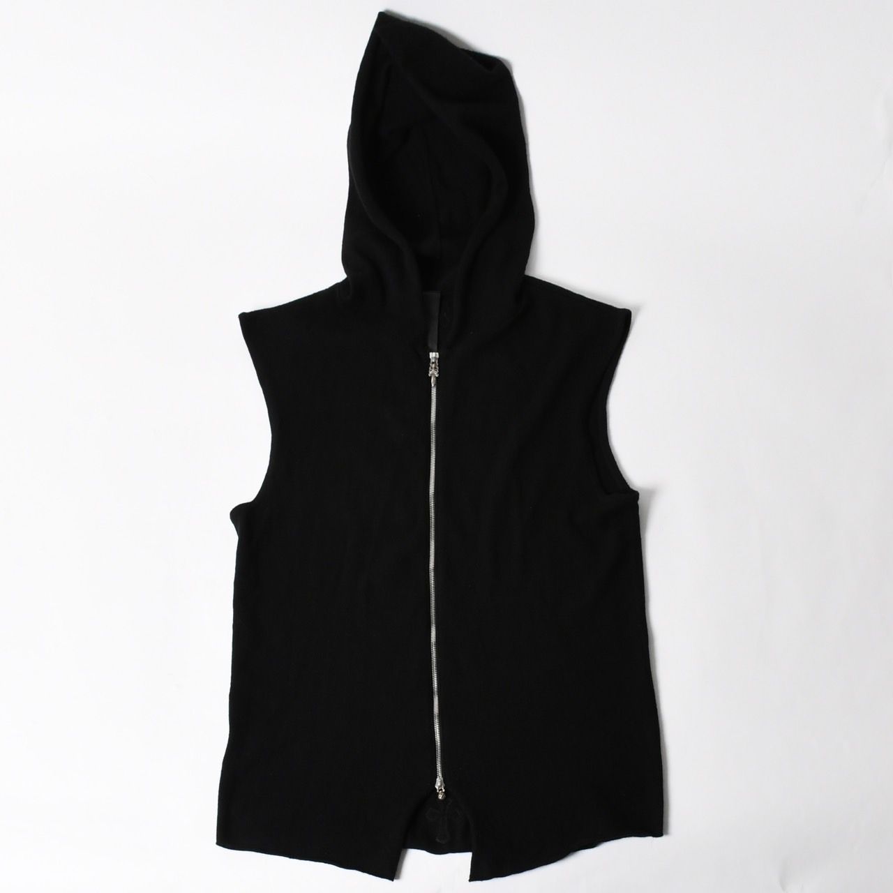 極美品 CHROME HEARTS クロムハーツ バッククロスパッチ カシミヤ
