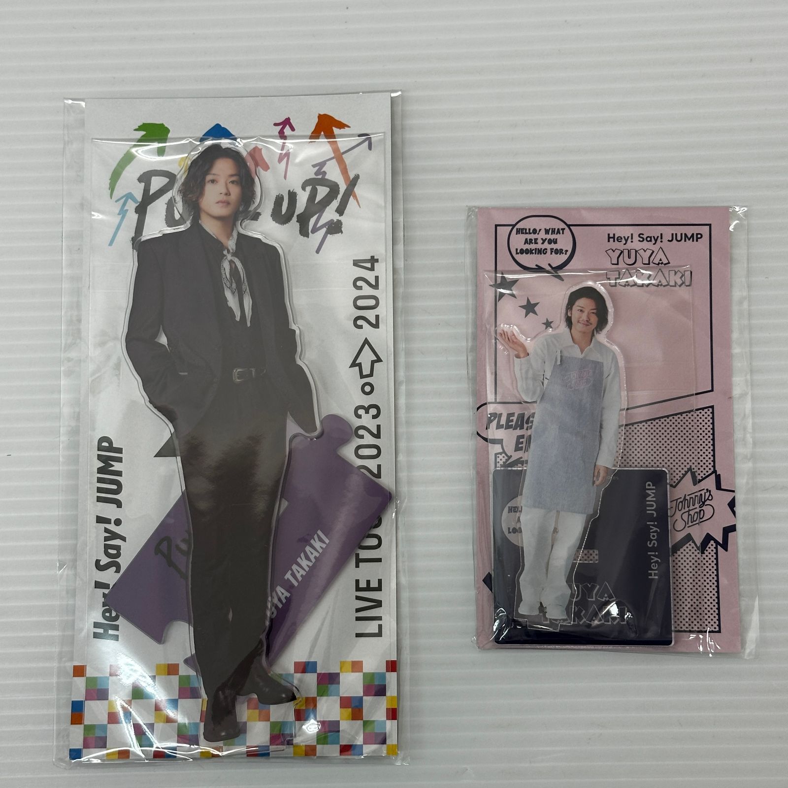 □Hey!Say!JUMP 高木雄也 アクリルスタンド アクスタ 2個セット 未開封