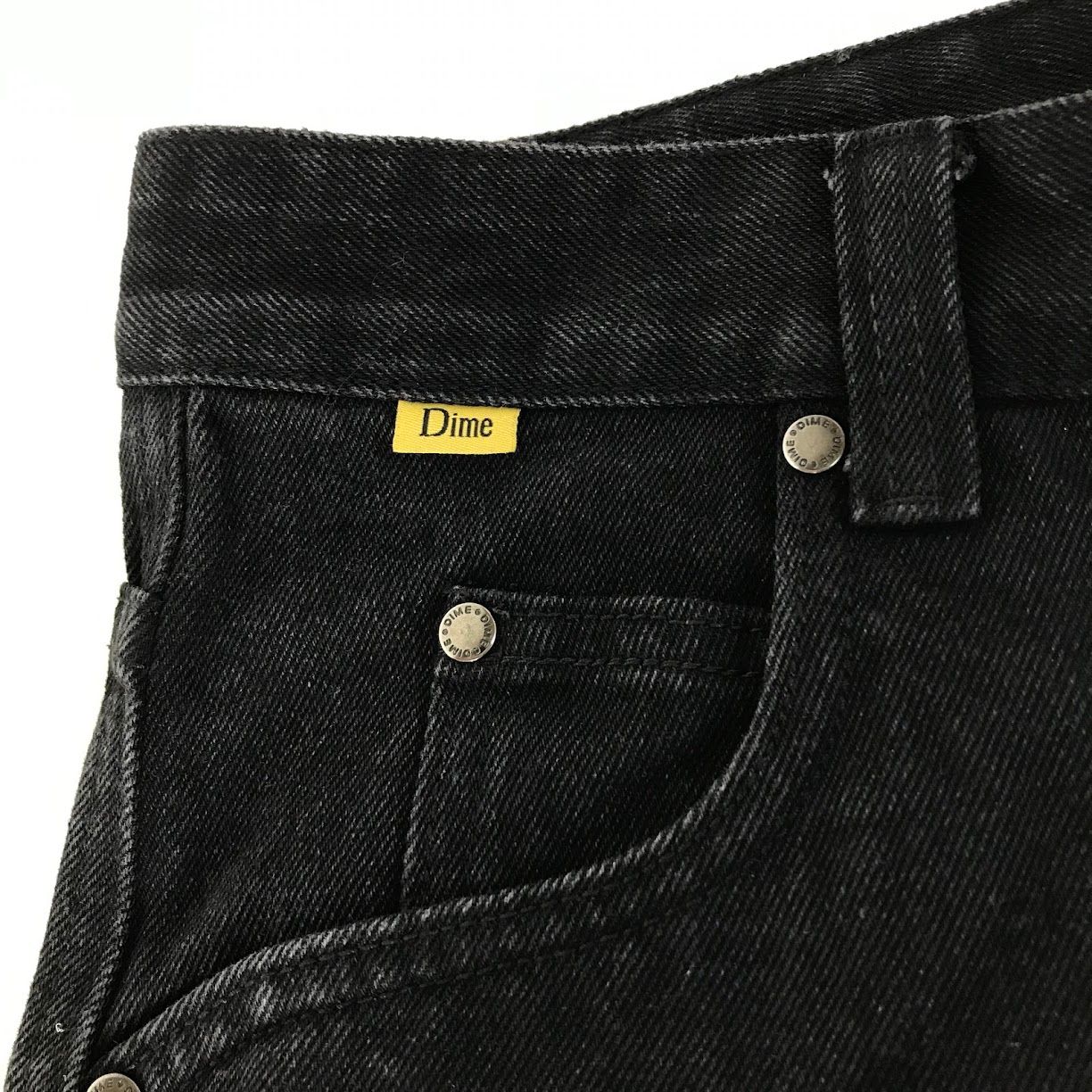 Dime デニムパンツ ブラック Mサイズ DIME ダイム ブラック バギー 