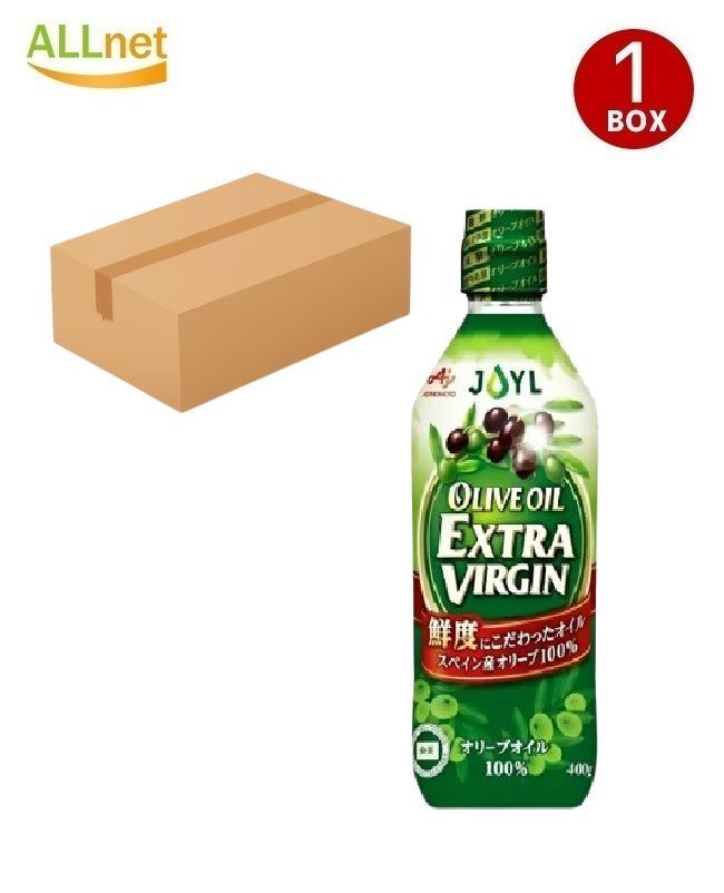 J-オイルミルズ AJINOMOTO オリーブオイルエクストラバージン 400g (瓶)×12本セット オリーブ油 エクストラバージンオイル EVOO パスタ サラダ ドレッシング 料理用