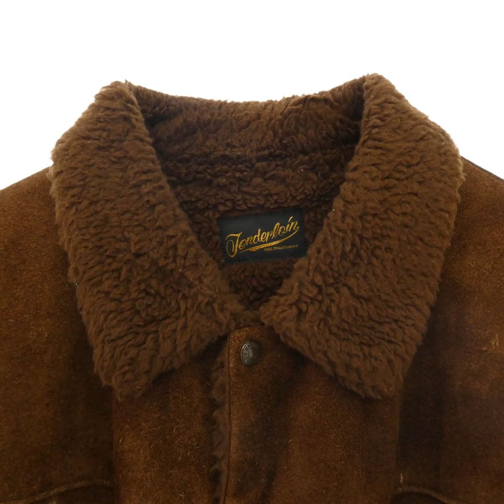 TENDERLOIN テンダーロイン 10AW T-SADDLE SUEDE JKT サドル スエード