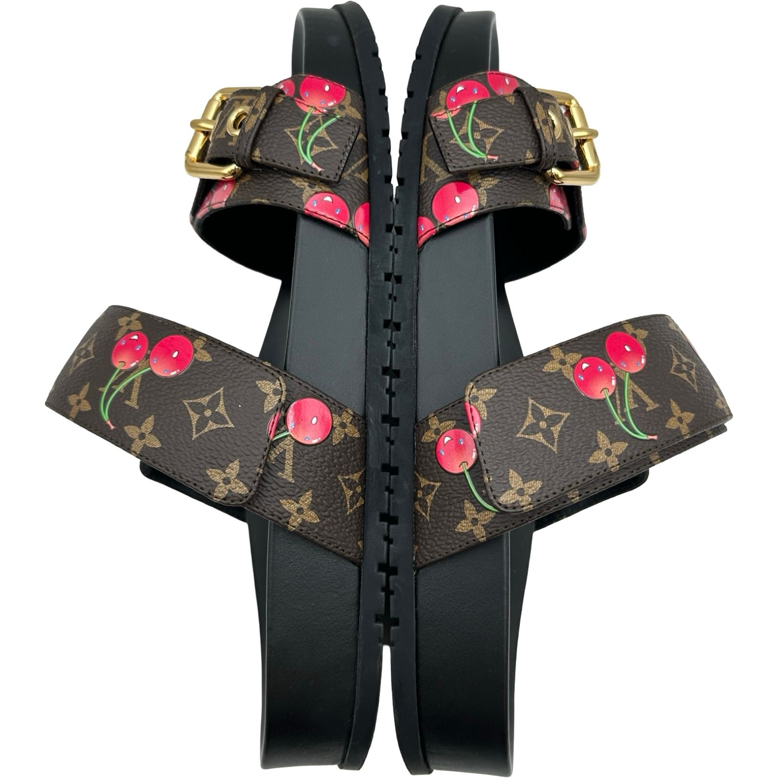 ルイ・ヴィトン LOUIS VUITTON ×村上隆 ボンディアラインチェリー