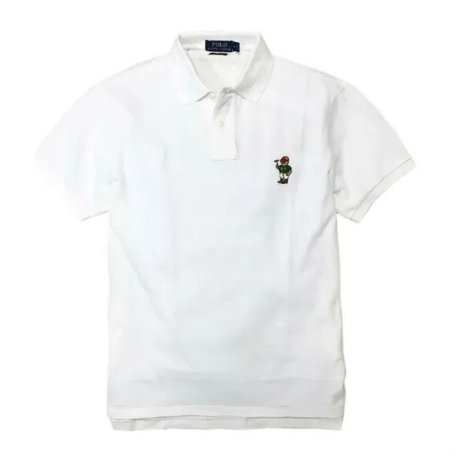 Ralph Lauren ラルフローレン メンズ コットン 鹿の子編み ポロベアー