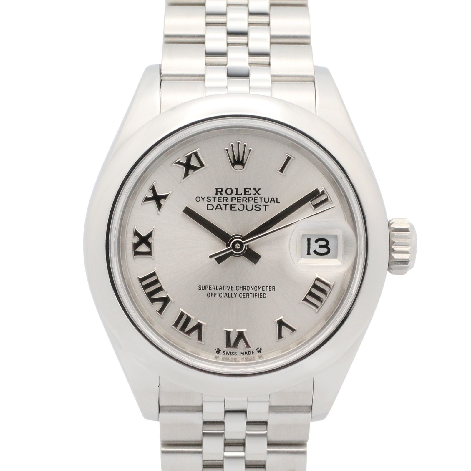 ロレックス ROLEX 腕時計 デイトジャスト ランダム番 279160 SIL/RO ステンレススチール デイトジャスト ランダム番 レディース Used A