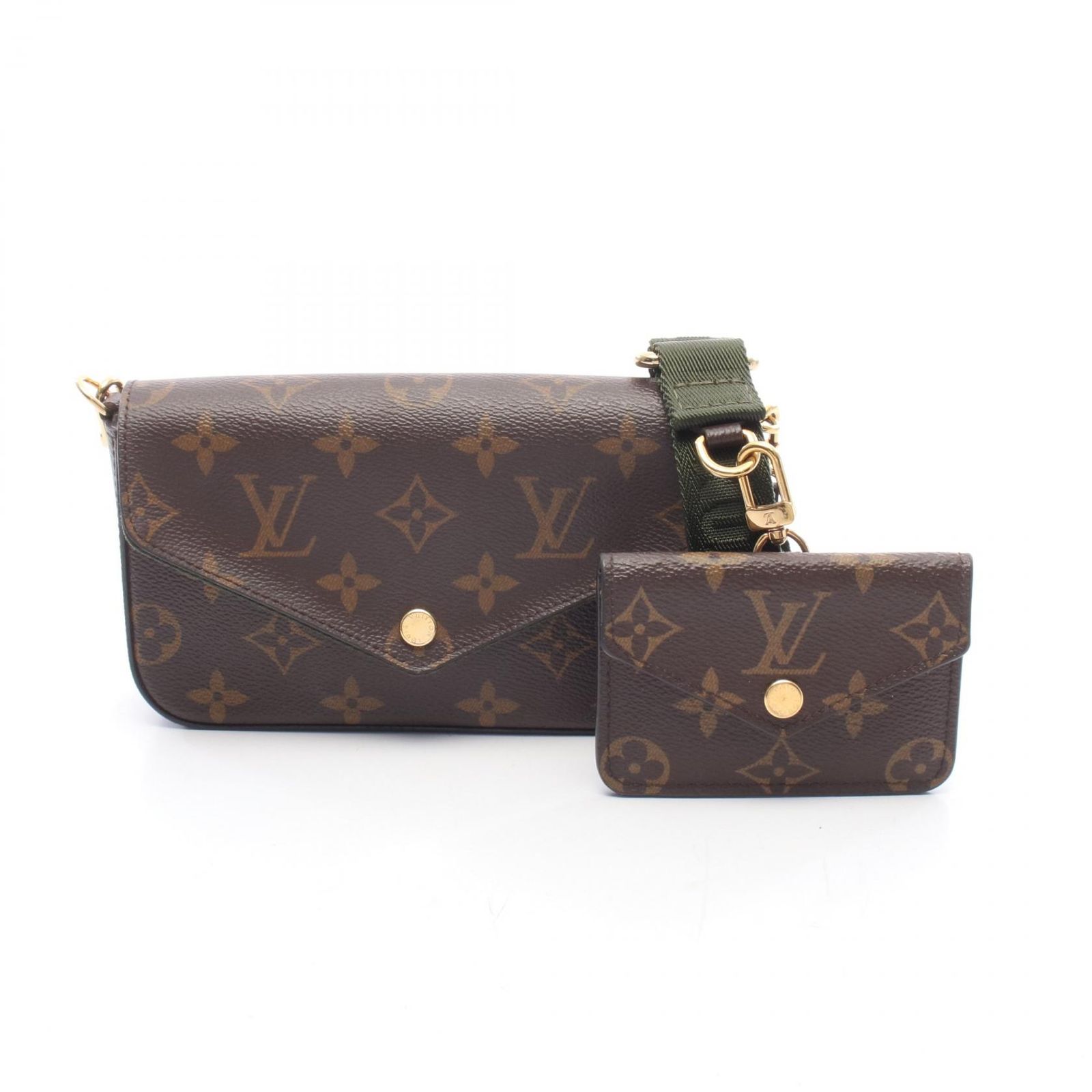 ルイ・ヴィトン LOUIS VUITTON ショルダーバッグ ミュルティ ポシェット フェリシー モノグラム M80091 PVCコーティングキャンバス ミュルティ・ポシェット・フェリシー