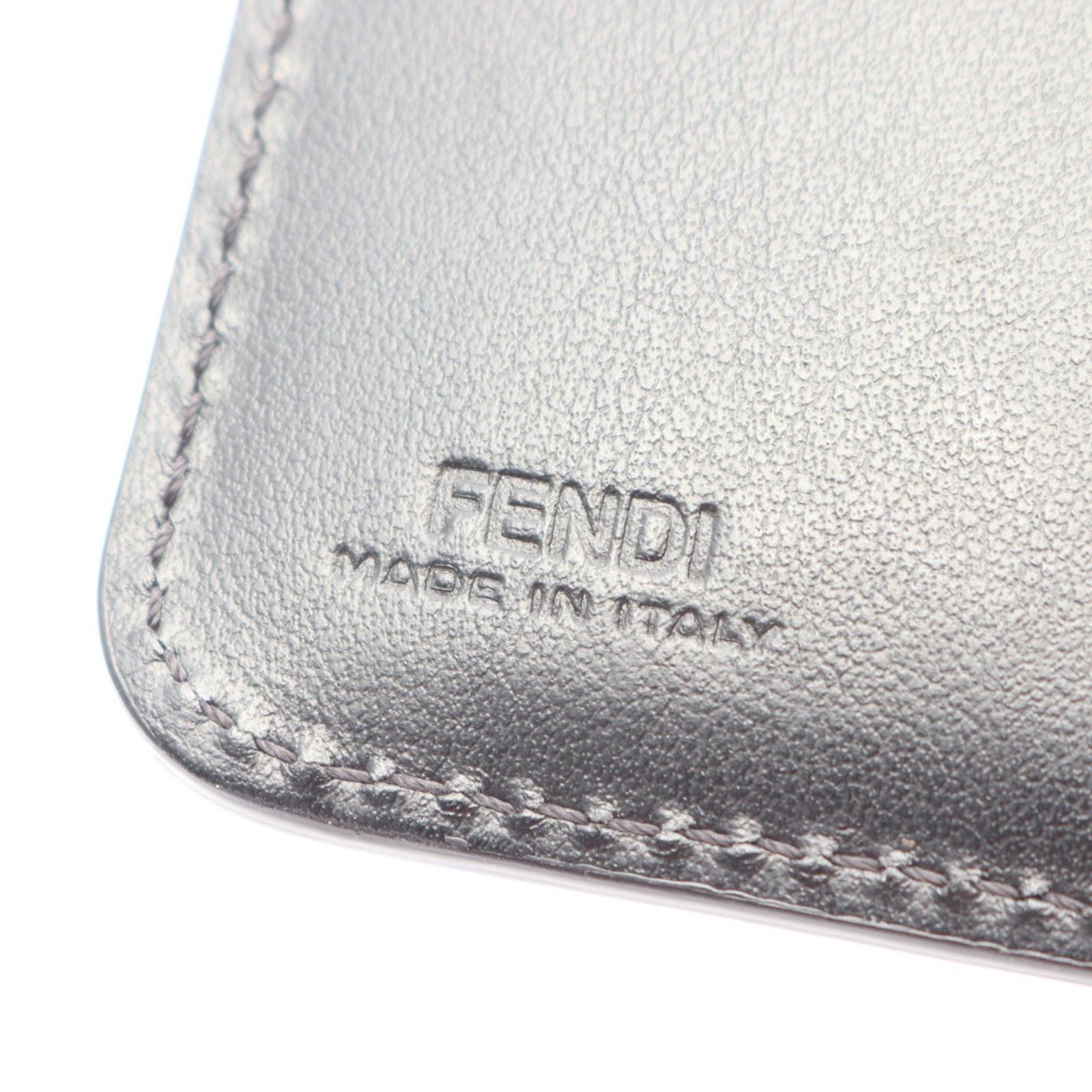 フェンディ FENDI 二つ折り財布 ALWA FFダイアモンド 8M0490 ブラック