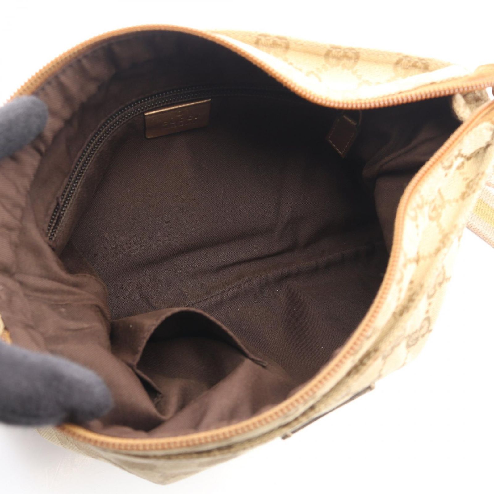 グッチ GUCCI ショルダーバッグ GGキャンバス 189749 ベージュ