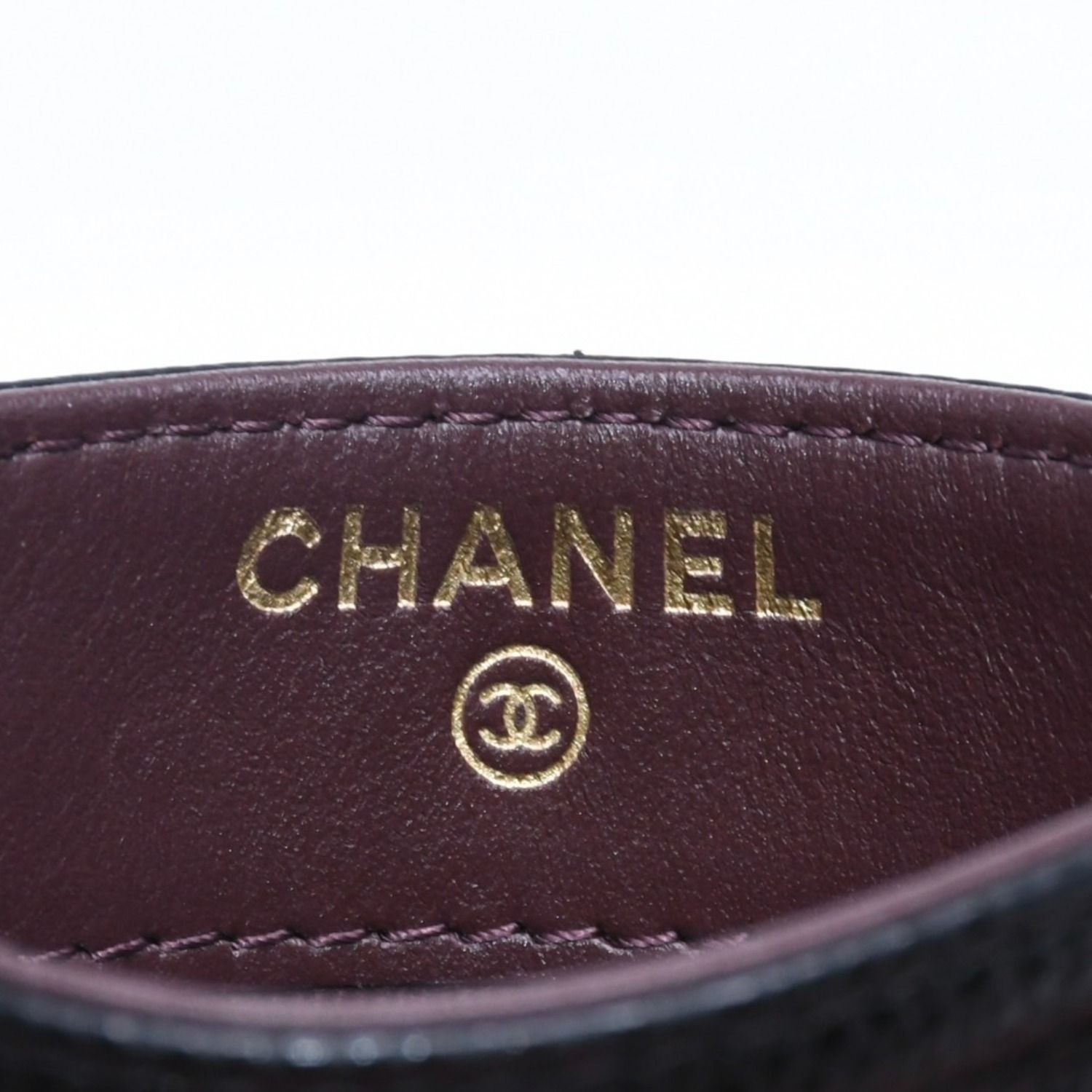 極美品 CHANEL シャネル クラシック カードケース AP0213 キャビア