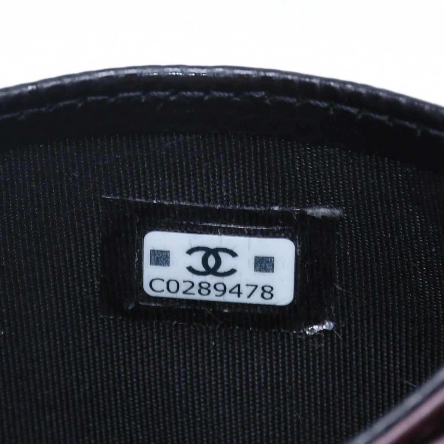 極美品 CHANEL シャネル クラシック カードケース AP0213 キャビア