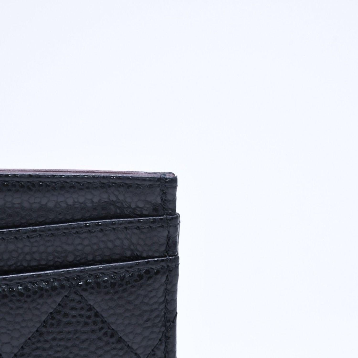 極美品 CHANEL シャネル クラシック カードケース AP0213 キャビア
