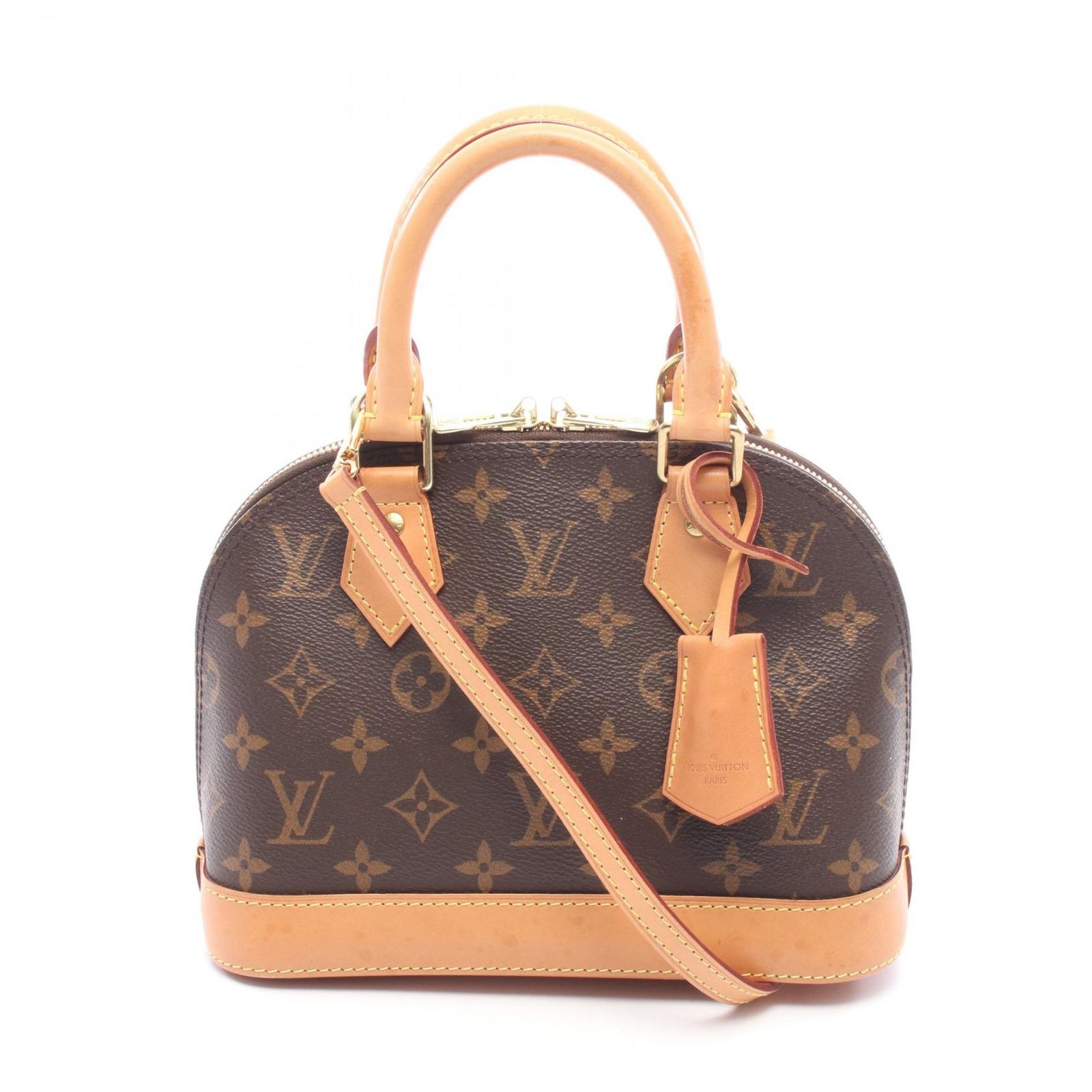 ルイ・ヴィトン LOUIS VUITTON ハンドバッグ アルマBB 2WAY M53152 PVCコーティングキャンバス レザー アルマBB レディース Used A 121,400円