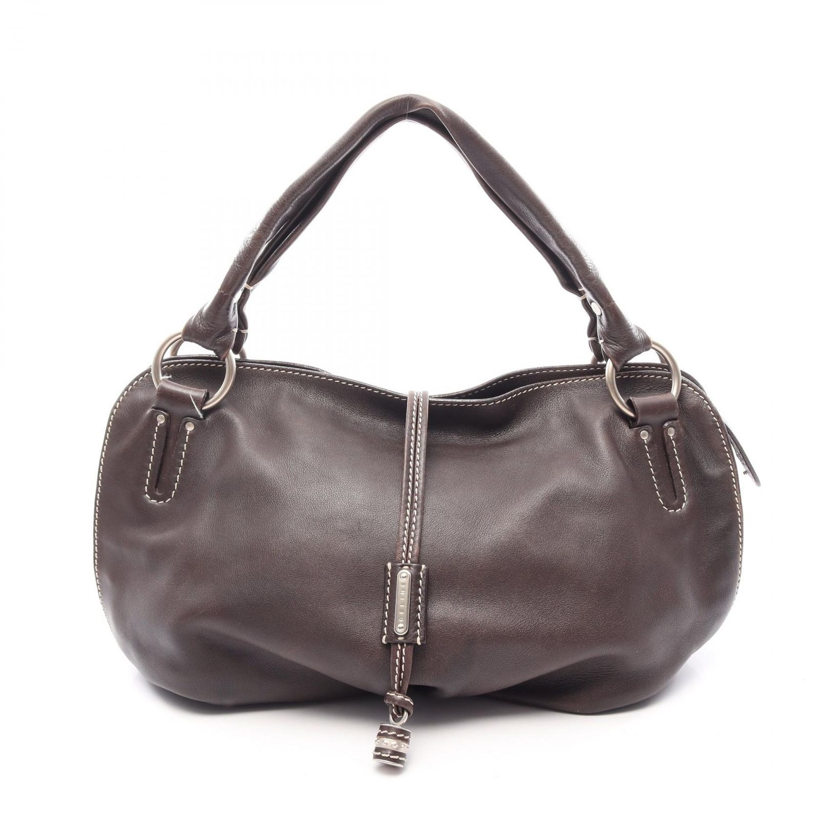 セリーヌ CELINE ハンドバッグ ビタースウィート ブラウン レザー ビタースウィート ショルダーバッグ レディース Used B