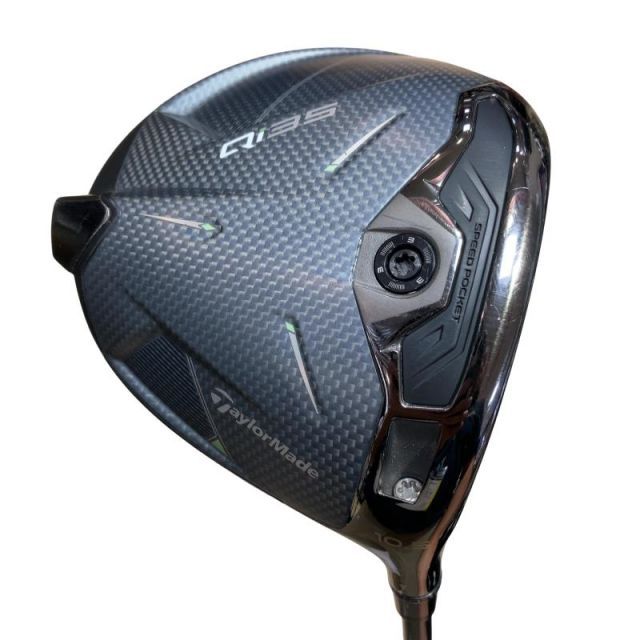 【中古】 テーラーメイド Qi35 10.5° ドライバー DR Diamana SILVER TM55(Qi35 DR) (フレックスS) メンズ 男性用 右利き 右用 Cランク ゴルフクラブ