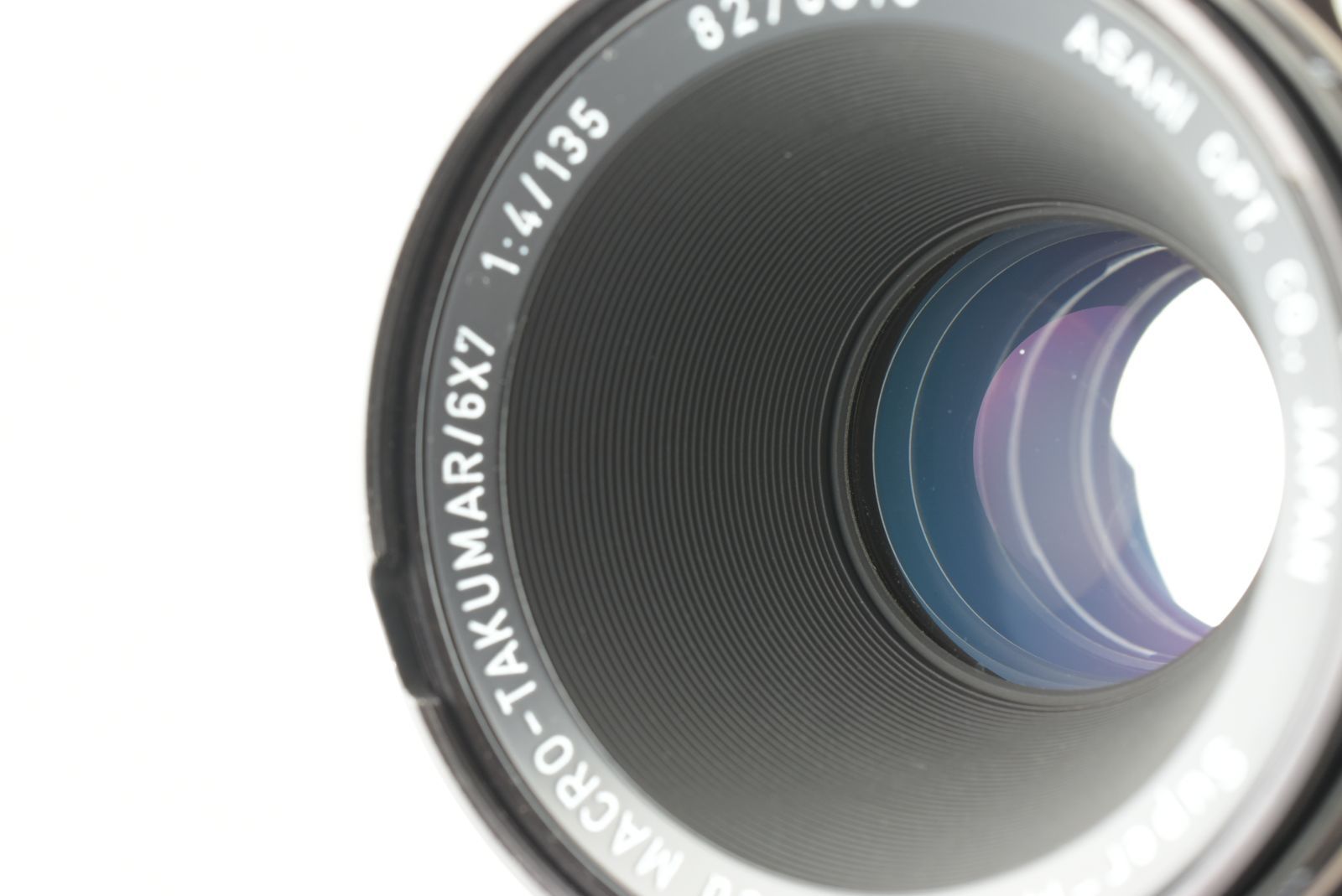 美品】Pentax Super Multi Coated Macro TAKUMAR 67 135mm f4 MF Lens