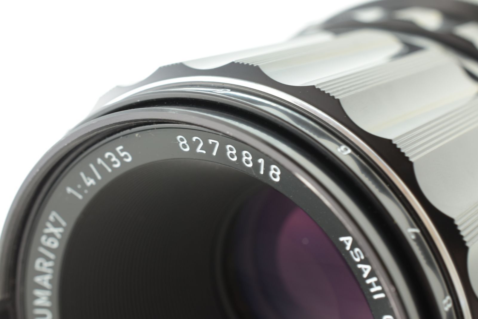 美品】Pentax Super Multi Coated Macro TAKUMAR 67 135mm f4 MF Lens