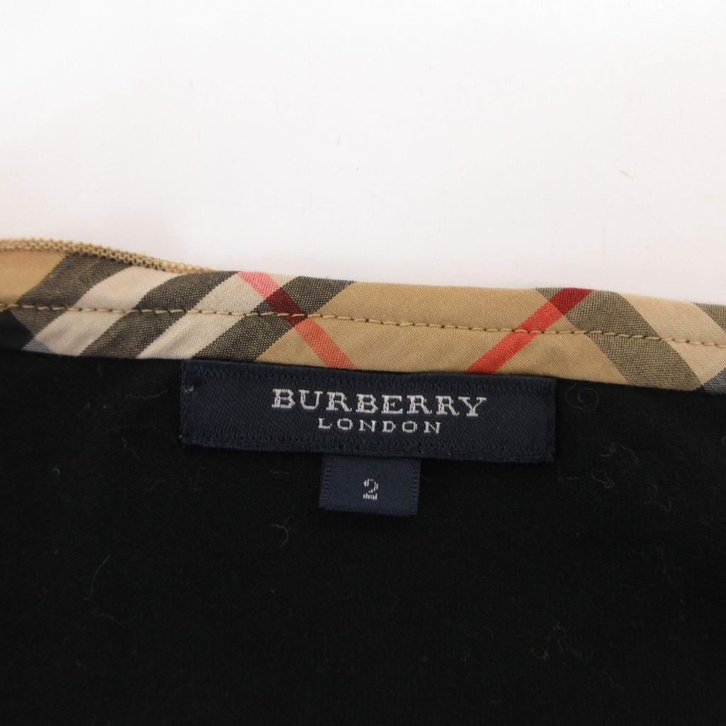 バーバリー ロンドン BURBERRY LONDON Tシャツ 2 黒 ブラック キー